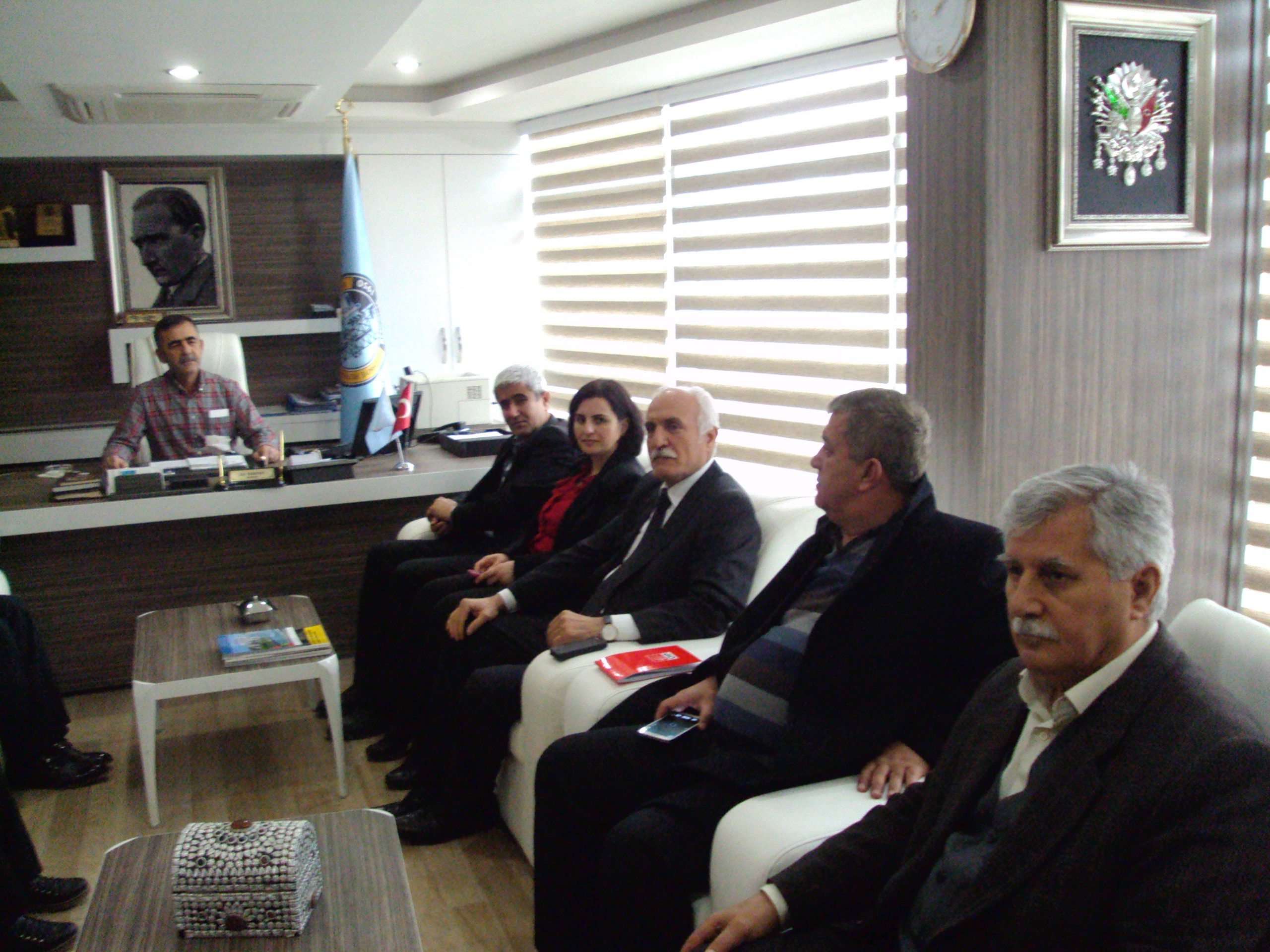 Adıyaman Şube Başkanımıza, CHP İl Teşkilatından Ziyaret