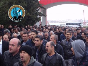 TPAO İşçileri İş Bırakma Eylemi Yaptı