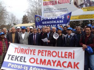 Adıyaman Şubemizden Kıdem Tazminatı Eylemine Destek