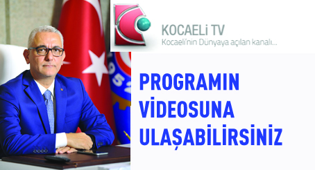 Genel Başkanımız Kocaeli TV'de Canlı Yayın Konuğu Oldu