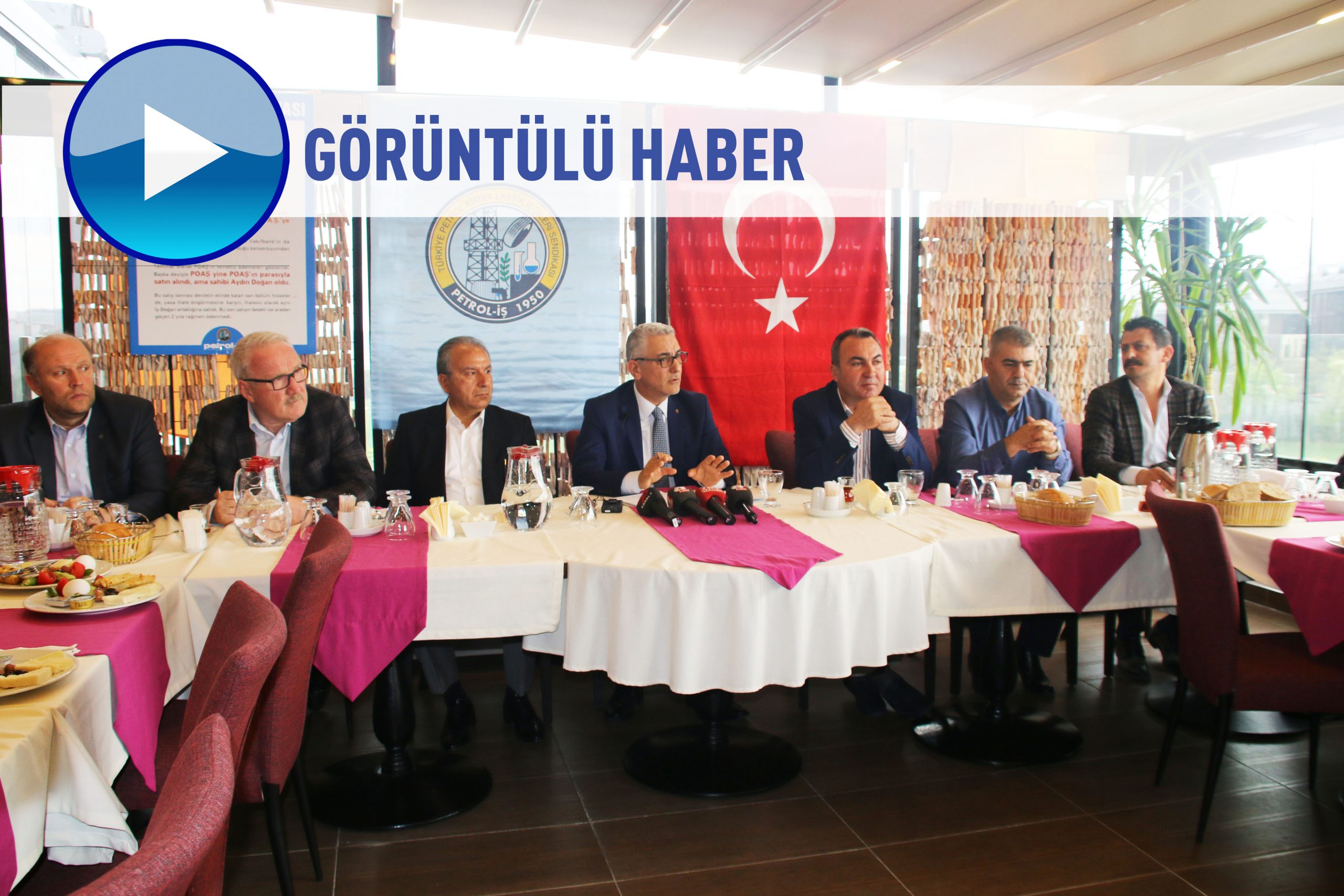 POAŞ'ın Özelleştirilmesine İlişkin Basın Toplantısı