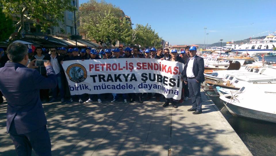 Trakya Şubemiz 1 Mayıs'ı Çanakkale'de Kutladı