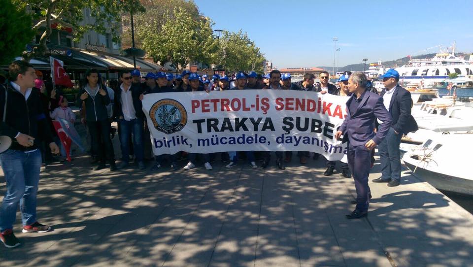 Trakya Şubemiz 1 Mayıs'ı Çanakkale'de Kutladı