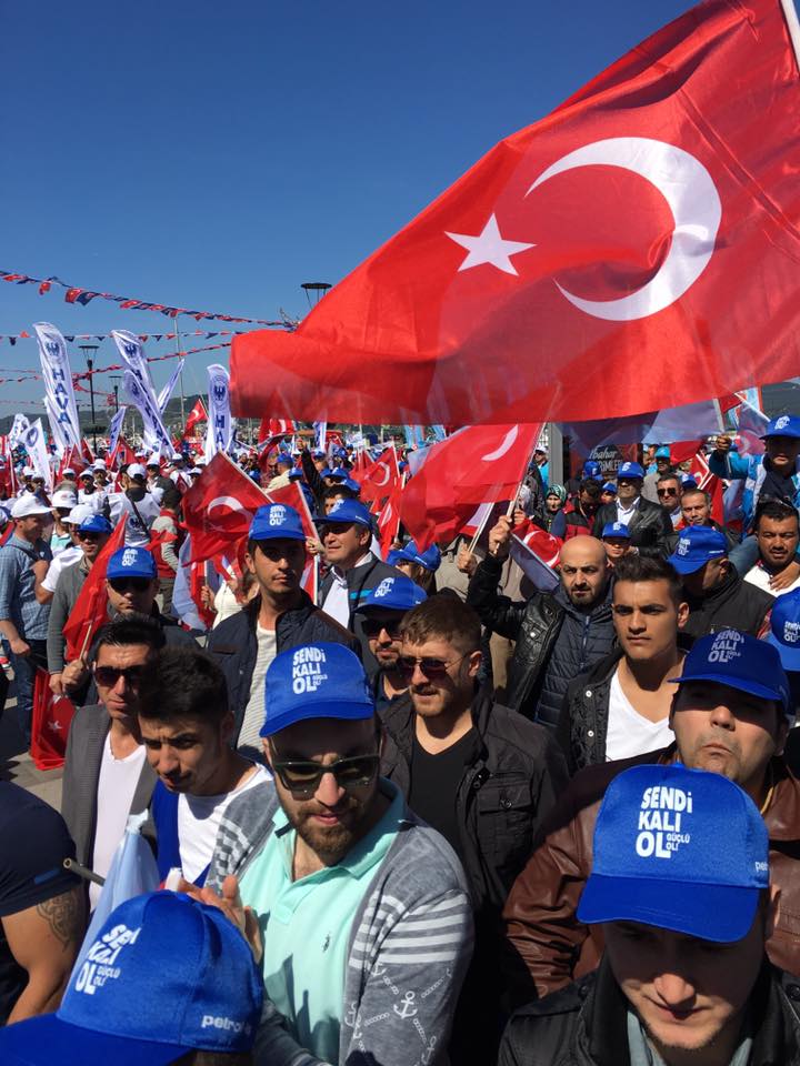 Trakya Şubemiz 1 Mayıs'ı Çanakkale'de Kutladı