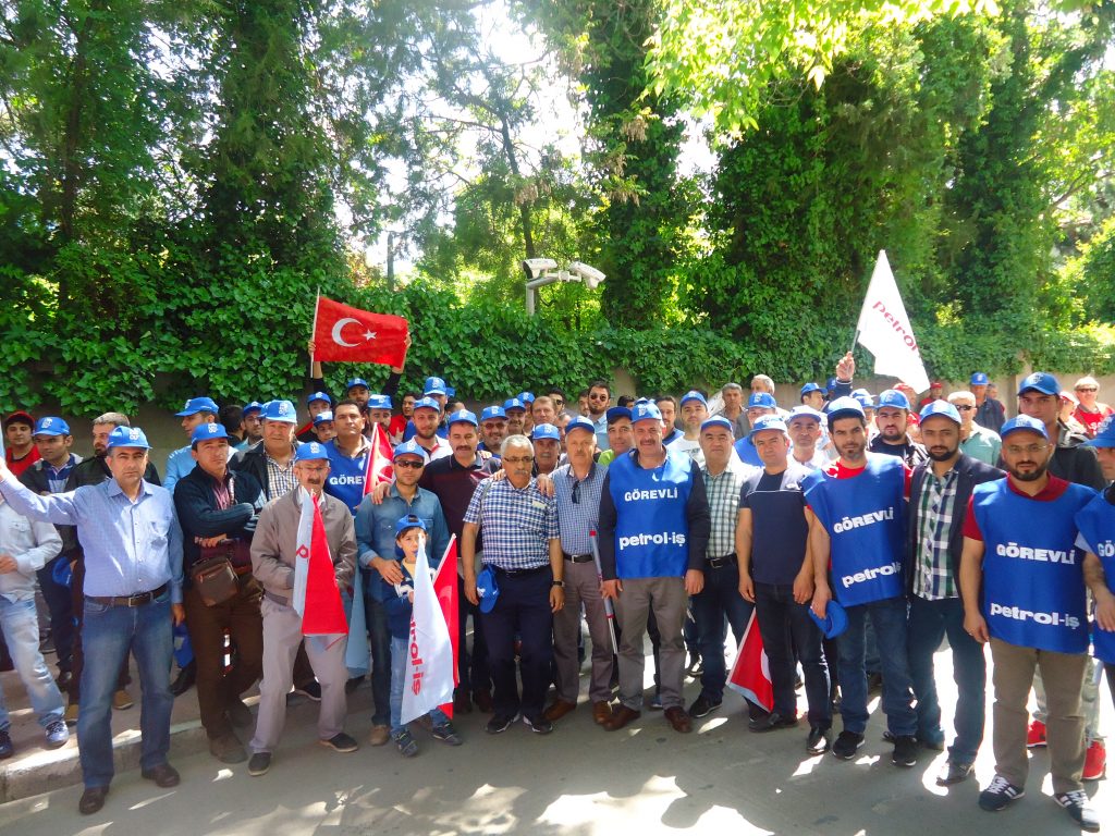 Ankara Şubemiz 1 Mayıs'ta Kolej Meydanı'ndaydı