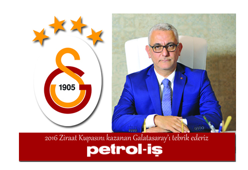 Petrol-İş’ten Galatasaray’a Tebrik
