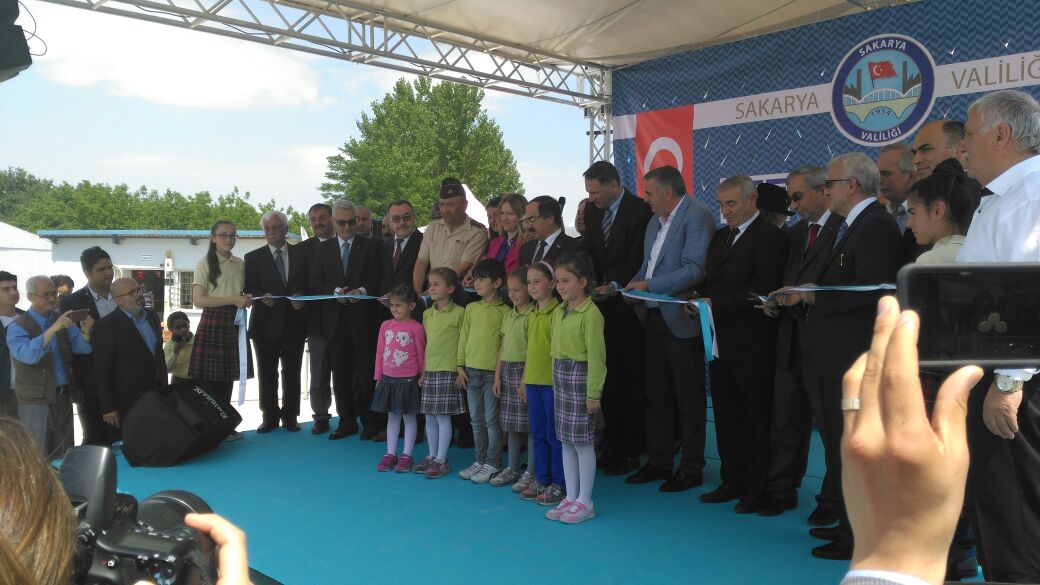 Genel Başkanımız Okul Açılışında