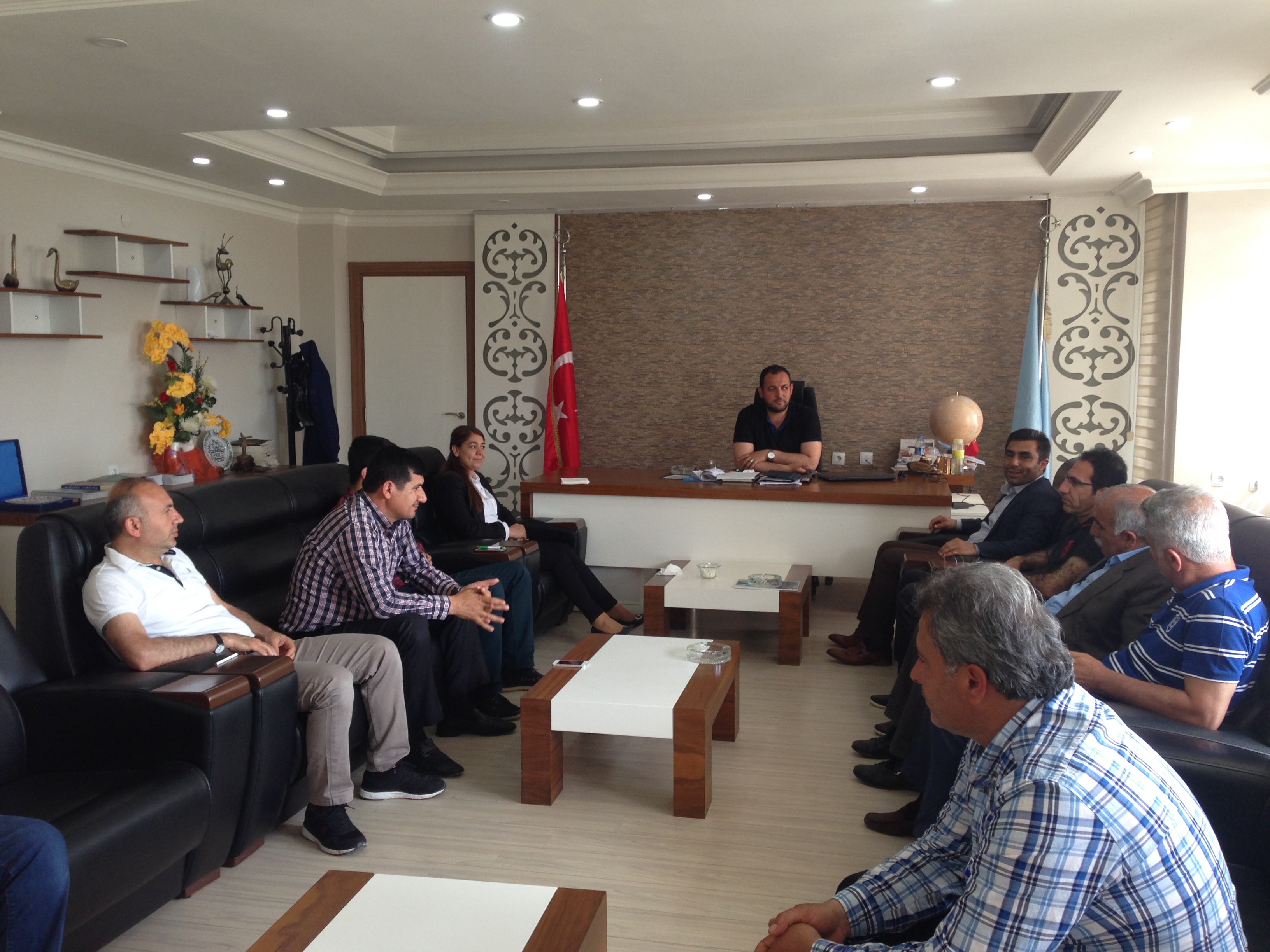 Fatma Kapalıgöz ve İkram İlgin'den Batman Şubemize Ziyaret