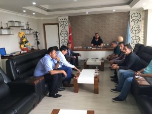 Batman Sanayi Sitesi Yeni Yönetim Kurulu’ndan Ziyaret