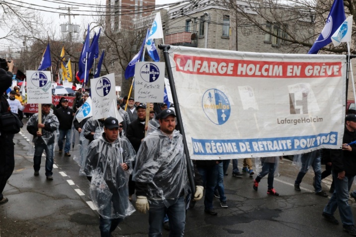 Kanada'da Çimento İşçileri LafargeHolcim'le Anlaşmaya Vardı