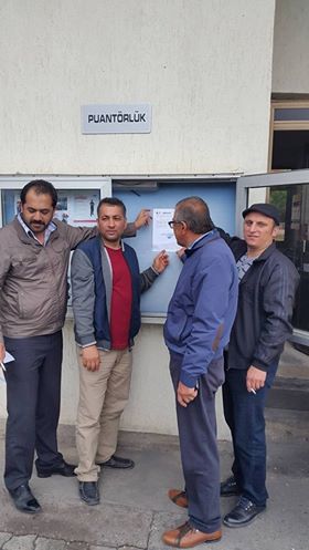 Petlas’ta Grev İlanı Asıldı