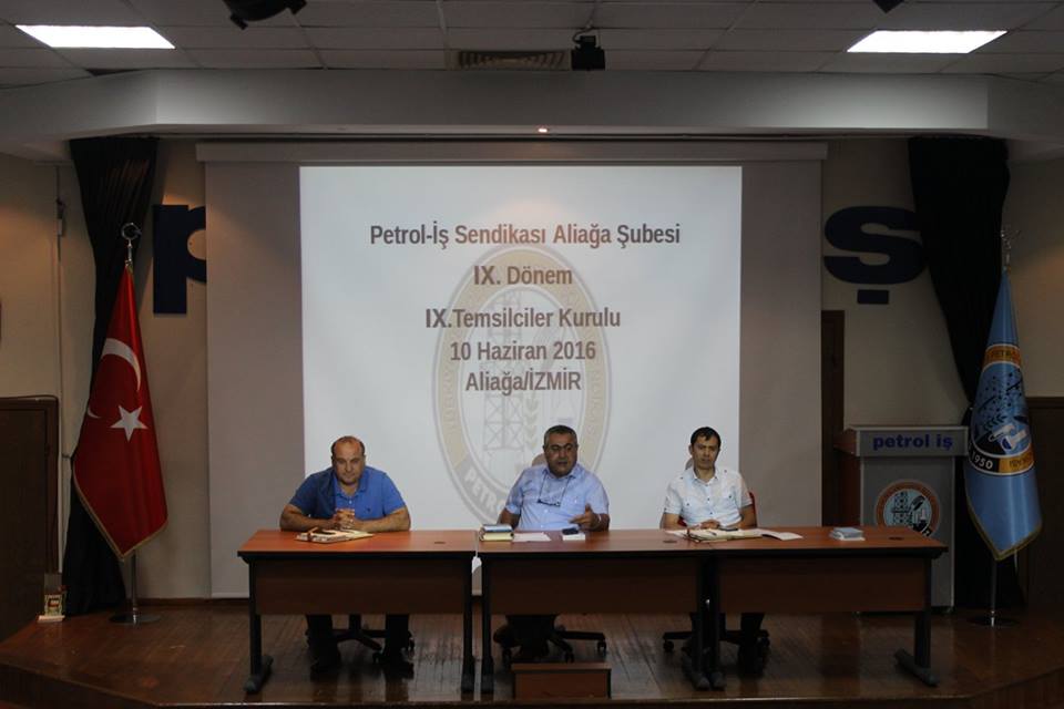 Aliağa Şubemizde Temsilciler Kurulu Yapıldı