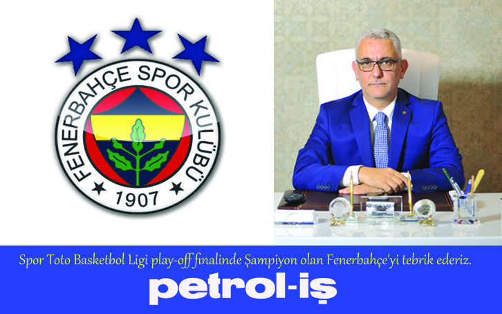 Genel Başkanımızdan Fenerbahçe’ye Tebrik