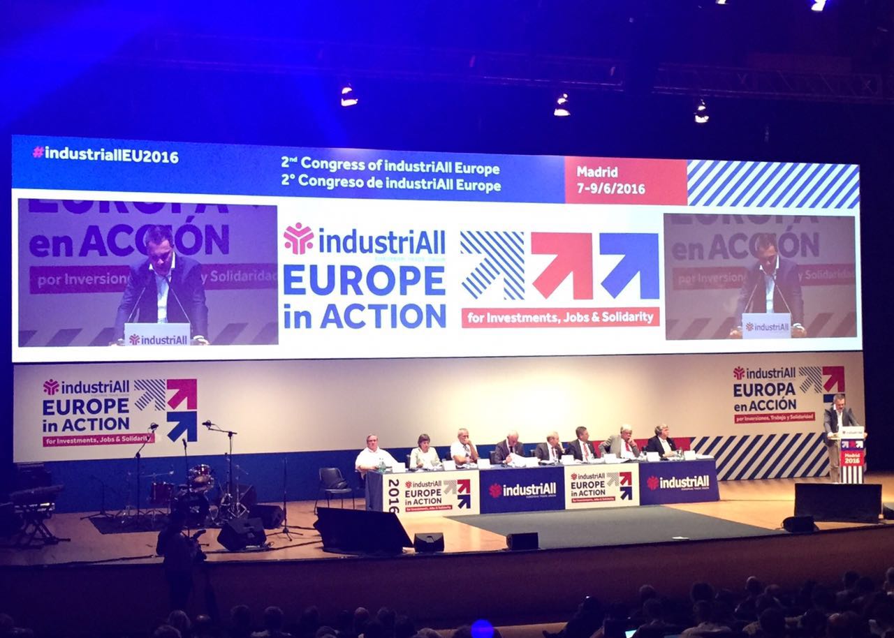 IndustriAll Avrupa Sendikası 2. Olağan Kongresi Yapıldı