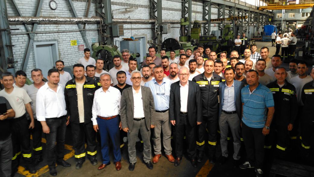 Merkez Yönetim Kurulumuzdan Aliağa Şubemize Ziyaret