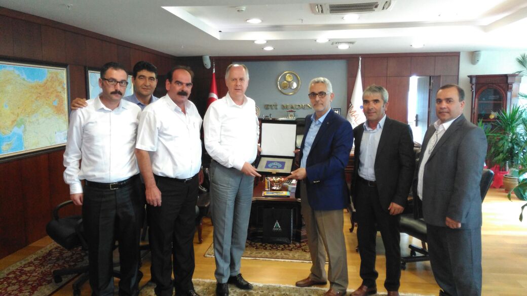 ETİ Maden İşletmeleri Genel Müdürü’ne Ziyaret
