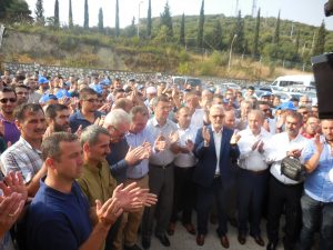 Gemlik Gübre’de Greve Çıkıldı