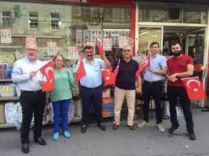 Petrol-İş Heyeti Darbe Girişimini Viyana’da Kınadı