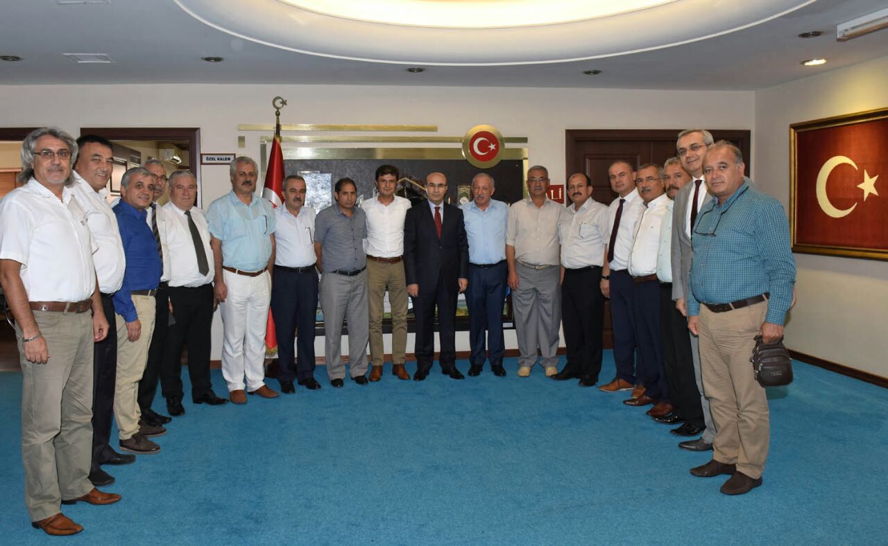 Vali Mahmut Demirtaş'a Ziyaret