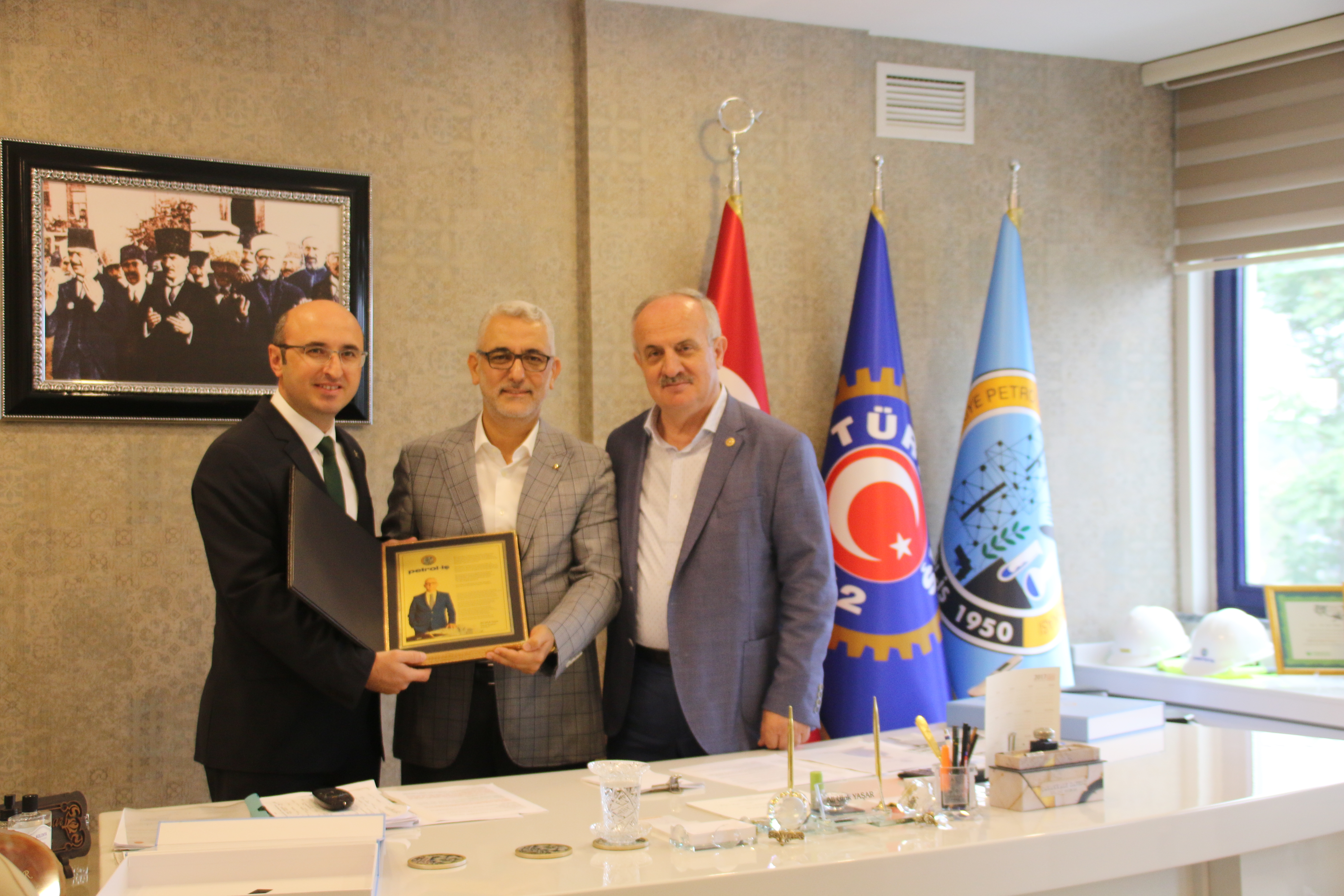 Genel Başkanımız Ali Ufuk Yaşar'a Ziyaret