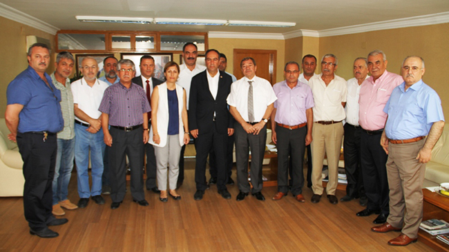 Türk-İş Adana Bölge Şube Başkanları Toplantısına Mv.Tümer de Katıldı