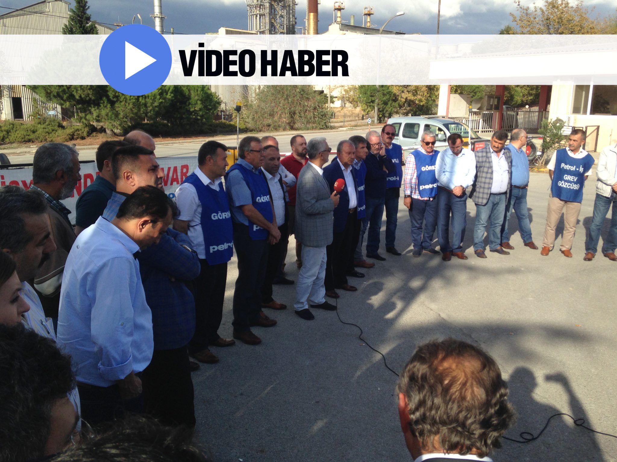 Gemlik Gübre Grevine Dayanışma Ziyareti