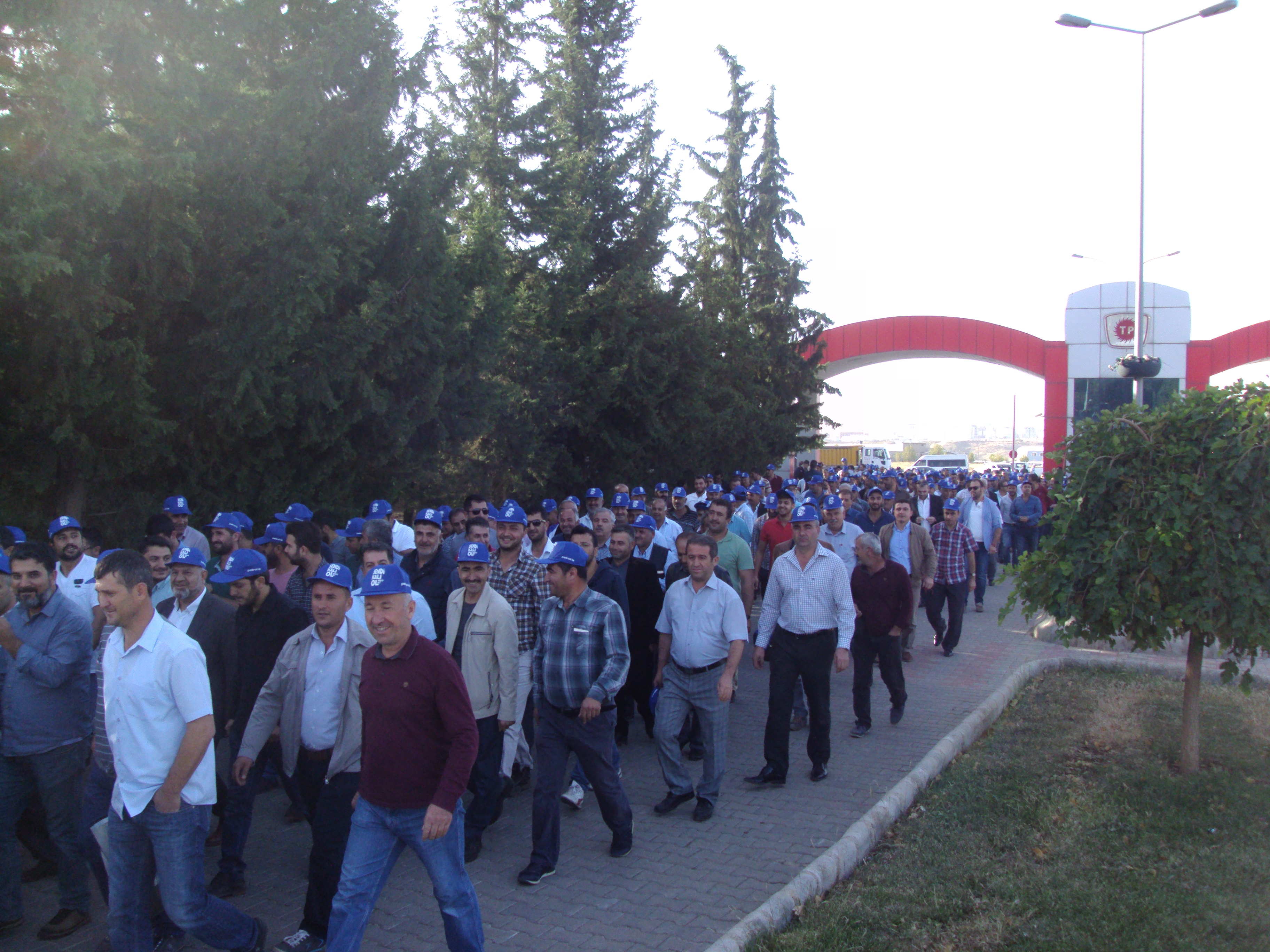 Türkiye Petrolleri’nde İş Bırakma Eylemi