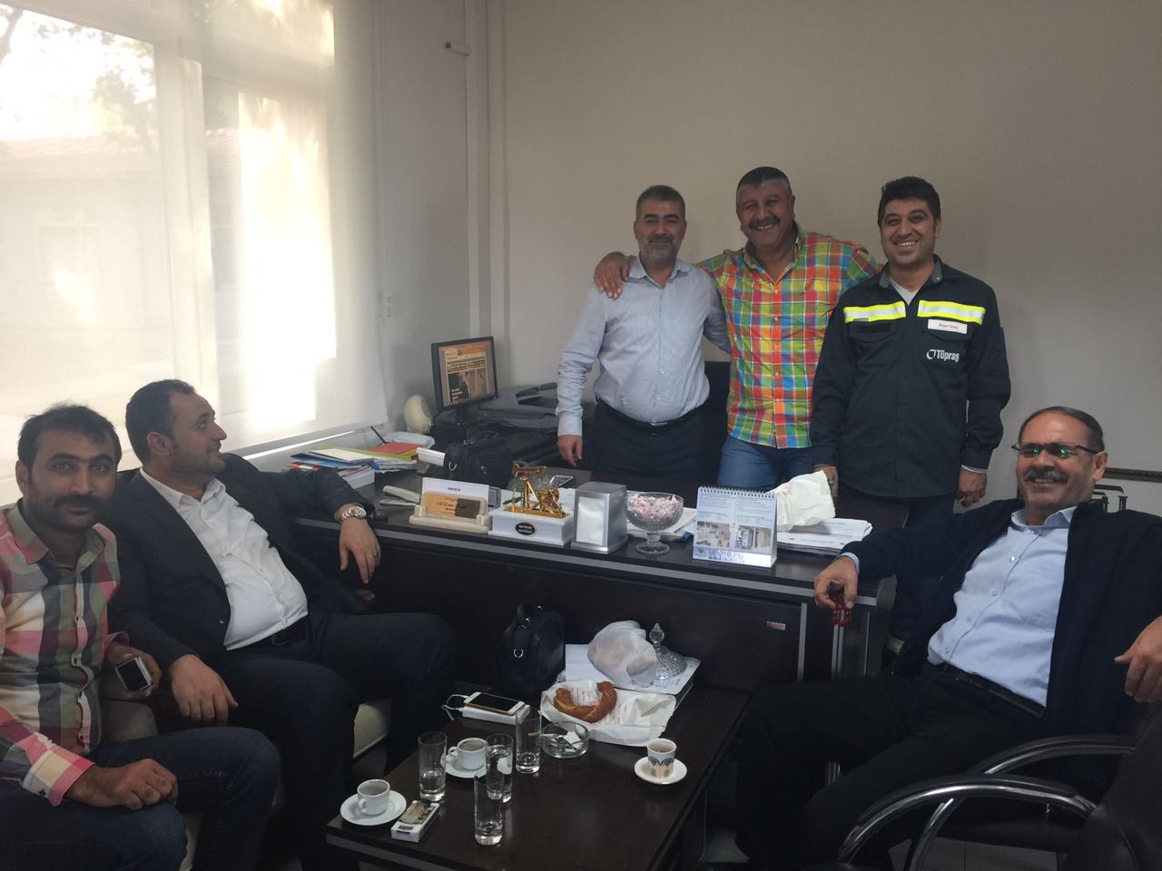 Genel Örgütlenme ve Eğitim Sekreterimizden Tüpraş'a Ziyaret