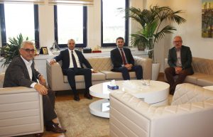 Genel Başkanımız Ali Ufuk Yaşar’a  Koç Grubu’ndan Ziyaret