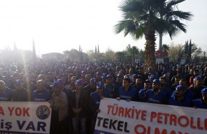 TP İşçisi İşine ve İşyerine Sahip Çıkmak İçin Eylemde