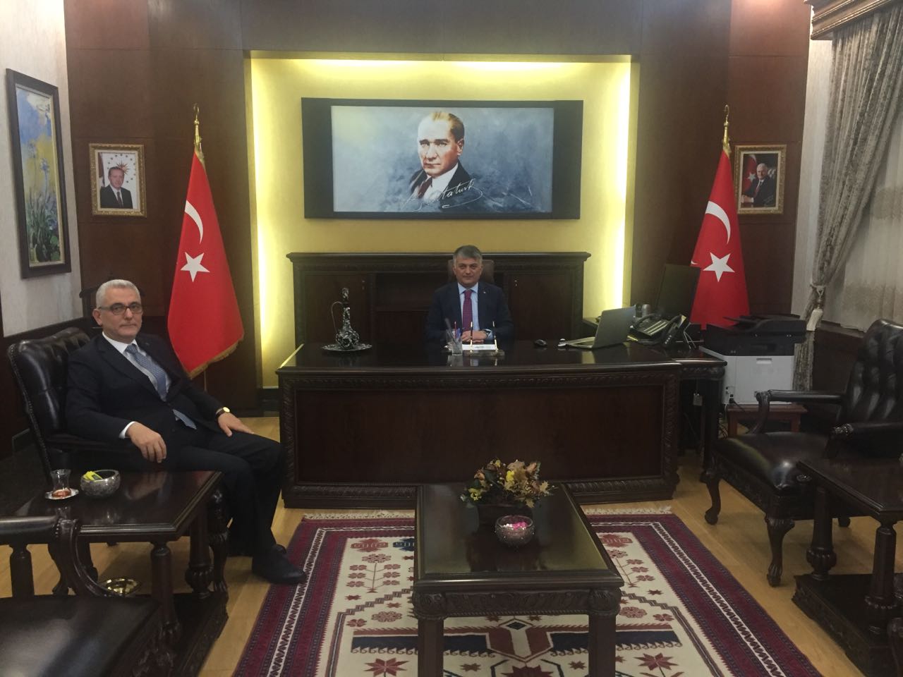 Genel Başkanımızdan Balıkesir Valisi Ersin Yazıcı’ya Hayırlı Olsun Ziyareti