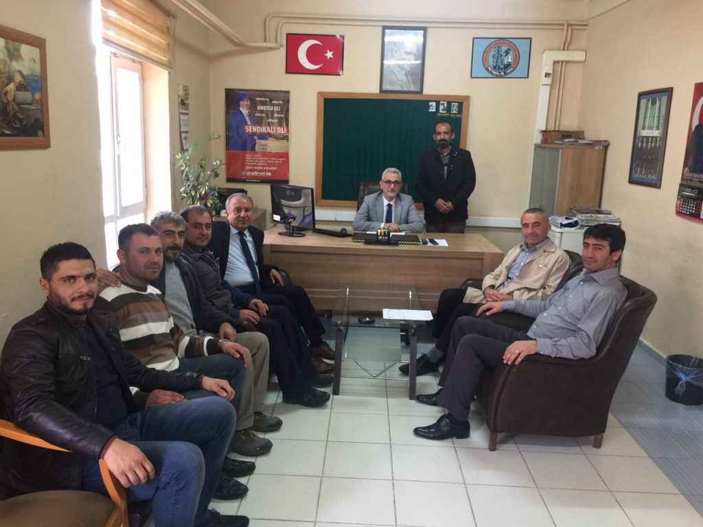 Genel Başkanımız Ali Ufuk Yaşar ve Genel Sekreterimiz Ahmet Kabaca'dan Ziyaret