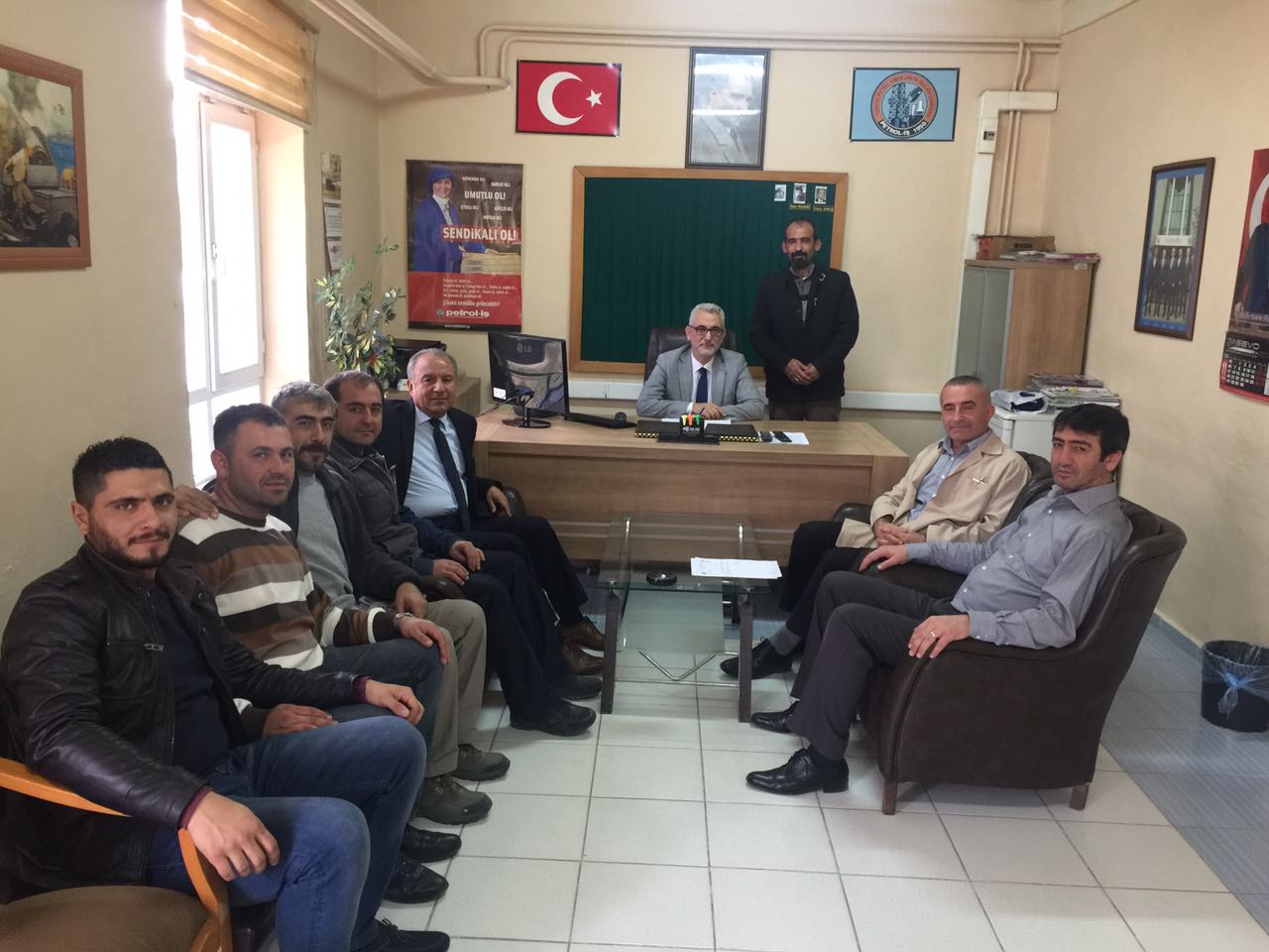 Genel Başkanımız Ali Ufuk Yaşar ve Genel Sekreterimiz Ahmet Kabaca'dan Ziyaret