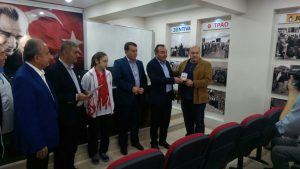 Trakya Şubemizde Ödül Töreni Yapıldı