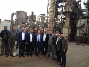 Merkez Yöneticilerimizden Eti Maden İşyerine Ziyaret