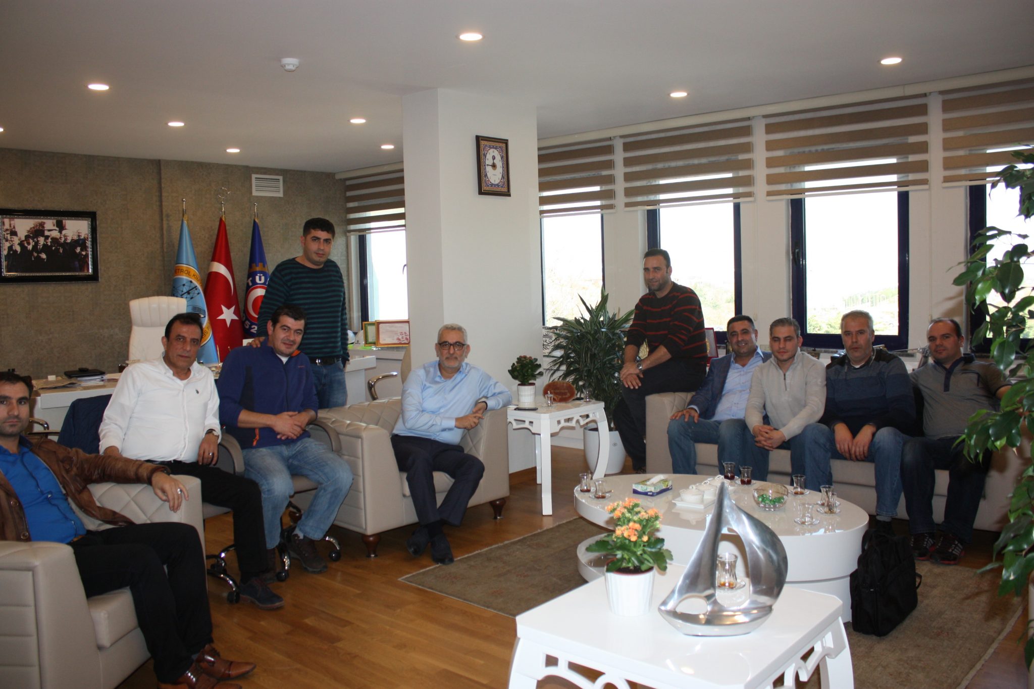 Genel Başkanımız Ali Ufuk Yaşar'a Ziyaret