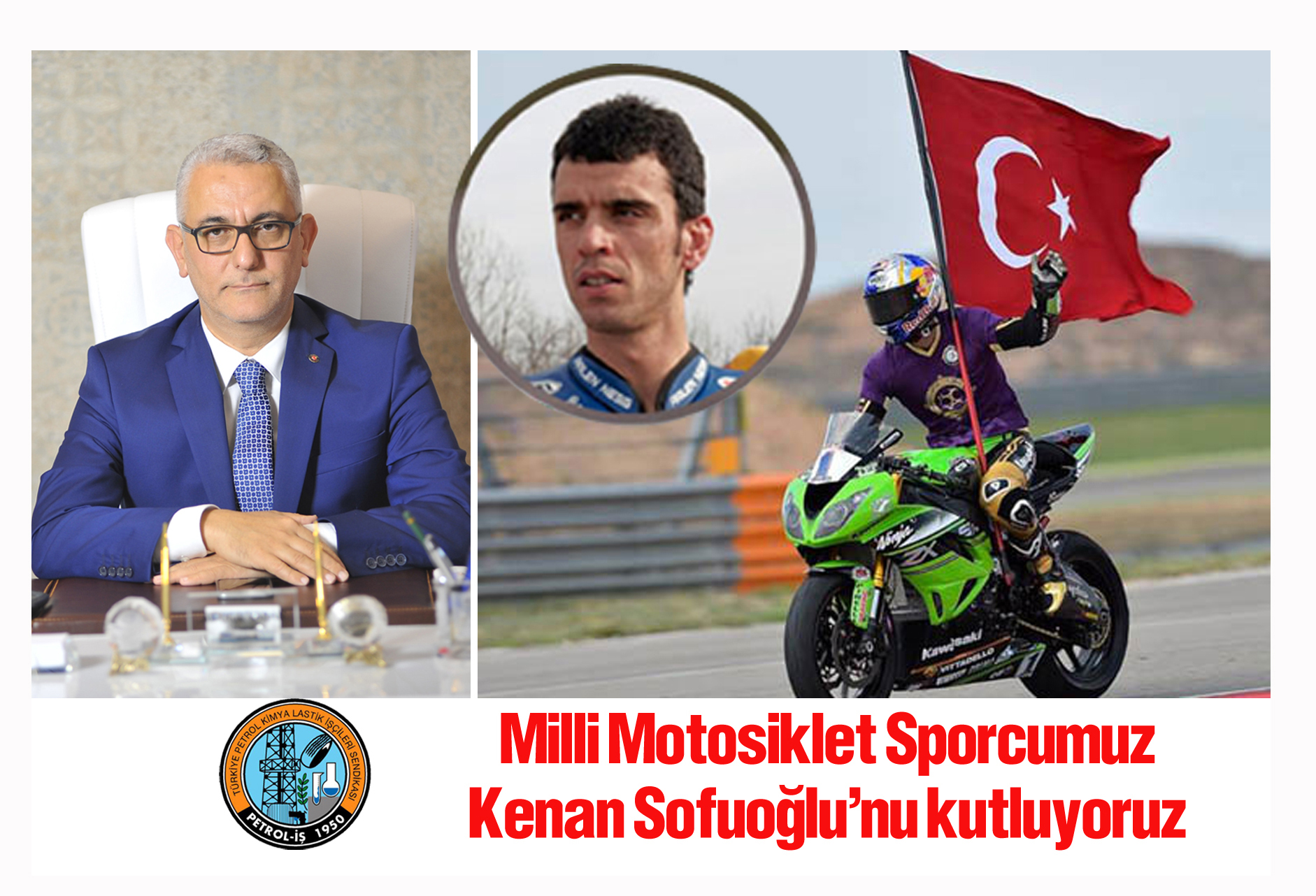 Kenan Sofuoğlu’nu Kutluyoruz