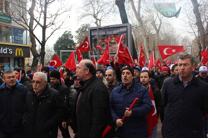 Kocaeli'nde Terör Saldırıları Protesto Edildi
