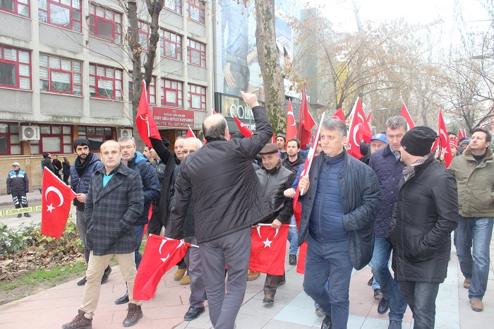 Kocaeli'nde Terör Saldırıları Protesto Edildi