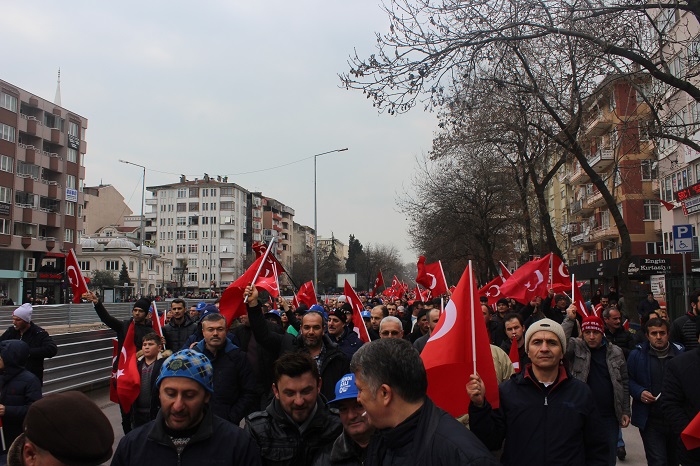 Kocaeli'nde Terör Saldırıları Protesto Edildi