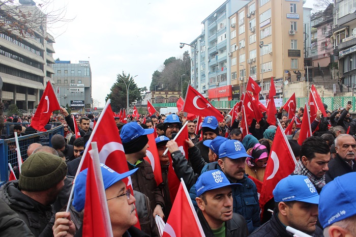 Kocaeli'nde Terör Saldırıları Protesto Edildi