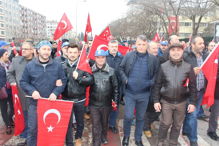 Kocaeli'nde Terör Saldırıları Protesto Edildi