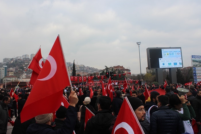 Kocaeli'nde Terör Saldırıları Protesto Edildi