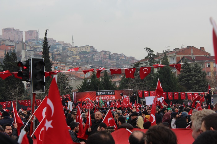 Kocaeli'nde Terör Saldırıları Protesto Edildi