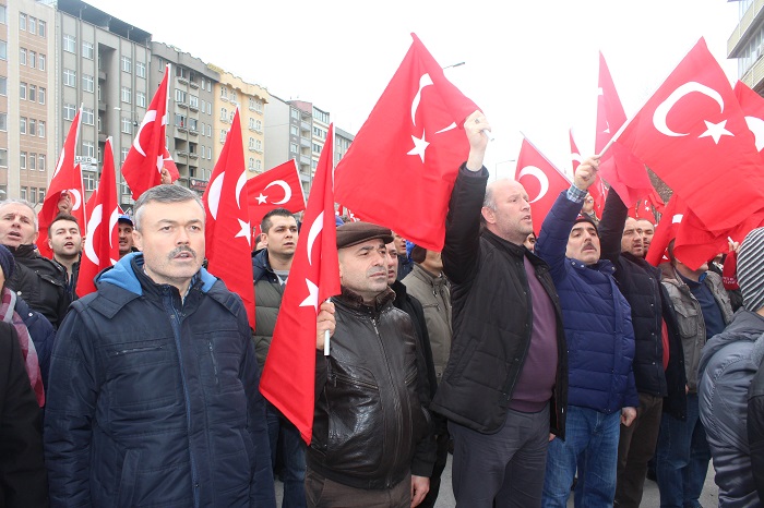 Kocaeli'nde Terör Saldırıları Protesto Edildi