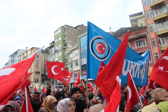 Kocaeli'nde Terör Saldırıları Protesto Edildi