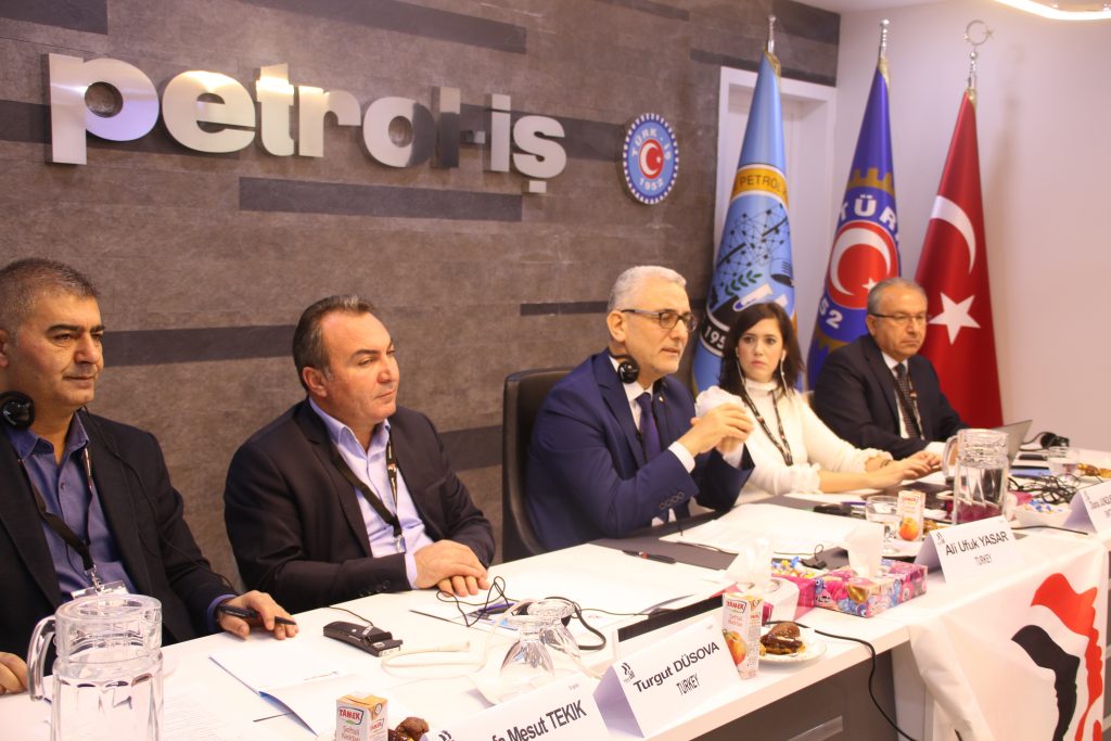Kuzey Afrika ve Ortadoğu Petrol ve Gaz Sendikaları Toplandı
