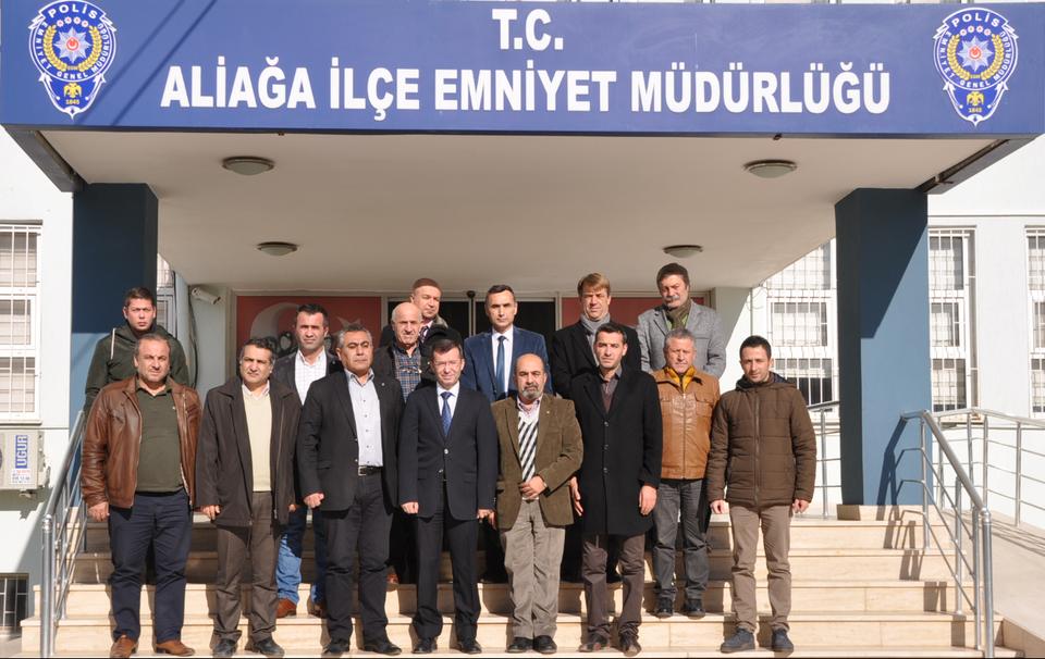 Aliağa İlçe Emniyet Müdürlüğü'ne Ziyaret