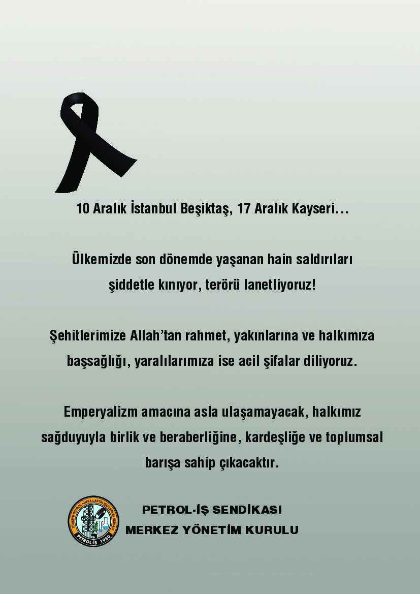 Petrol-İş Dergi | Aralık 2016