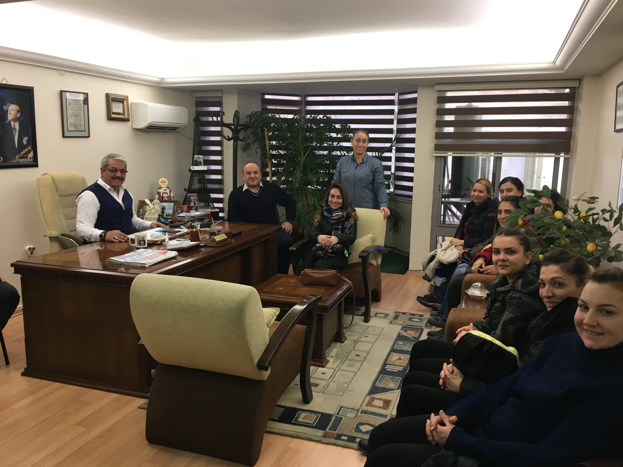 TPI 2’de Çalışan Bayan Üyelerimizden İzmir Şubemize Ziyaret